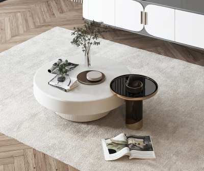 现代茶几3D模型下载